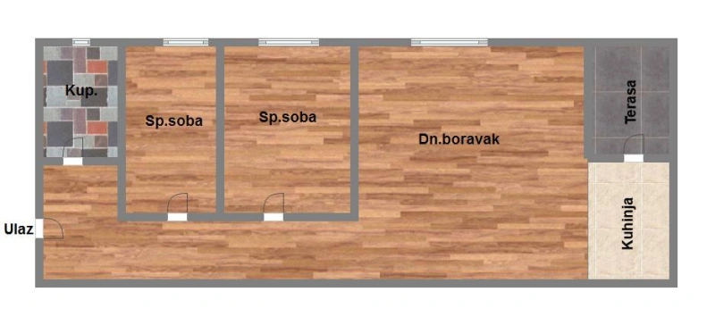 stan na prodaju Novi Sad, 58m2 578647