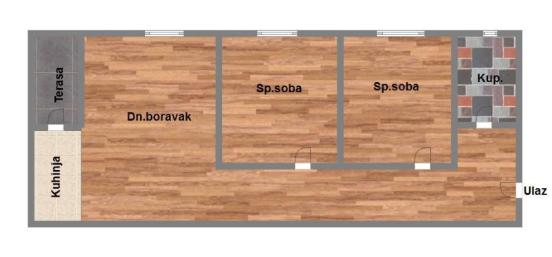 stan na prodaju Novi Sad, 58m2 578655
