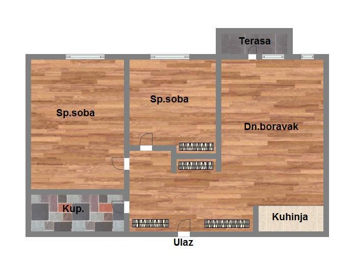 stan na prodaju Novi Sad, 59m2 578758