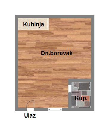 stan na prodaju Novi Sad, 17m2 579047
