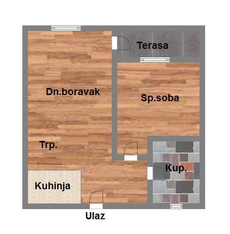 stan na prodaju Novi Sad, 46m2 579188