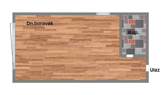 stan na prodaju Veternik, 32m2 579416