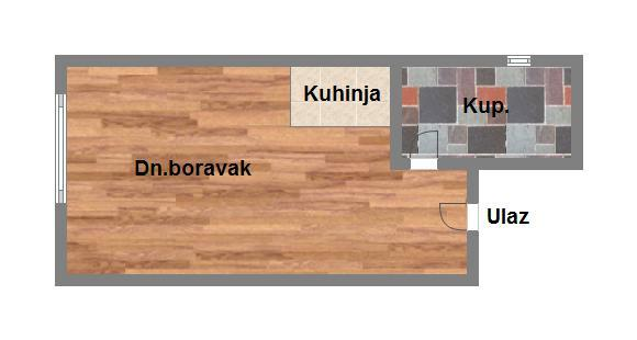 stan na prodaju Veternik, 27m2 579505