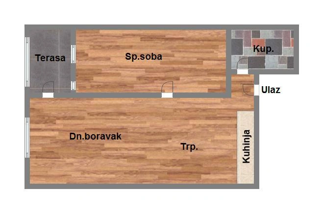 stan na prodaju Veternik, 39m2 579513