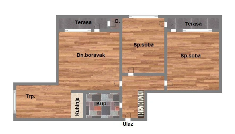 stan za izdavanje Novi Sad, 64m2 579579