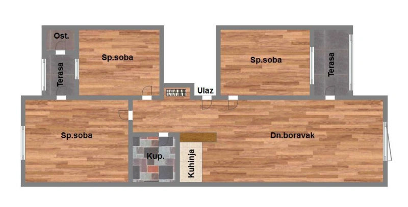 stan na prodaju Novi Sad, 89m2 579781