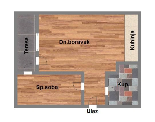 stan na prodaju Novi Sad, 40m2 579996