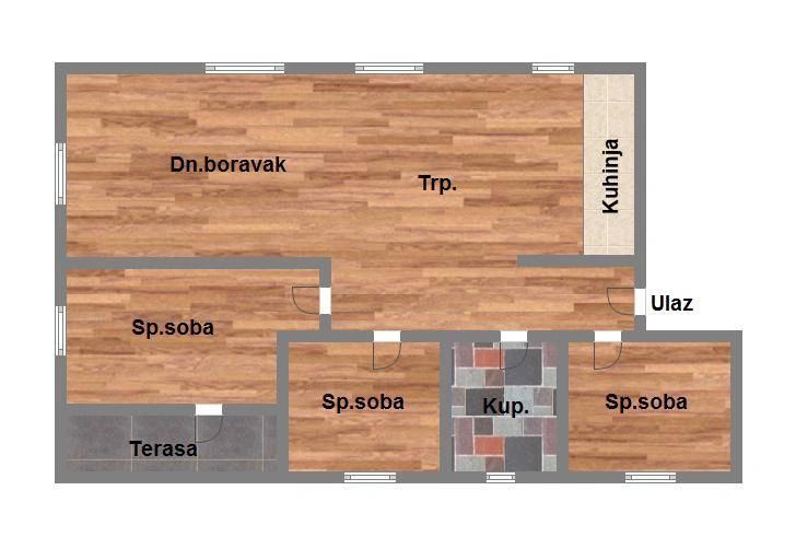 stan na prodaju Novi Sad, 63m2 580200