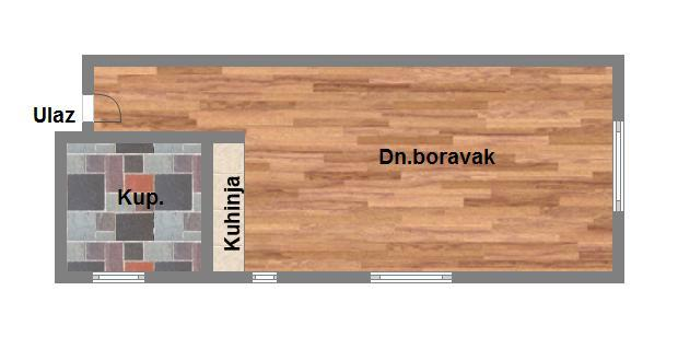 stan na prodaju Novi Sad, 26m2 580202