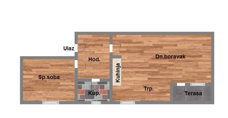 stan na prodaju Novi Sad, 44m2 580204