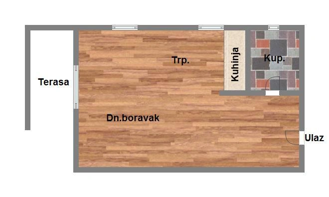 stan na prodaju Novi Sad, 23m2 580208