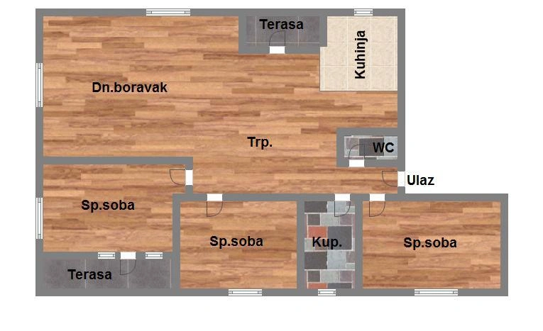 stan na prodaju Novi Sad, 64m2 580211