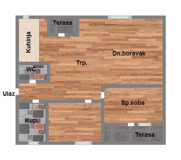 stan na prodaju Novi Sad, 58m2 580214