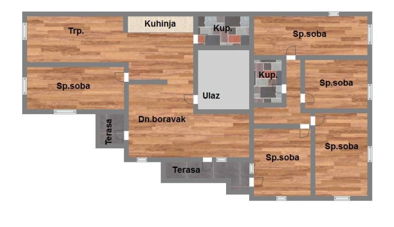 stan na prodaju Veternik, 124m2 580263