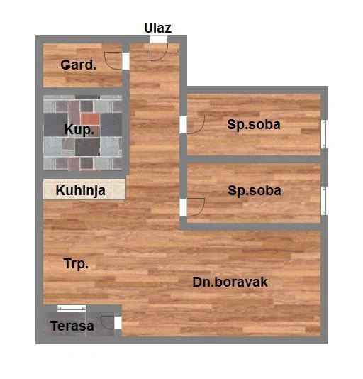 stan na prodaju Petrovaradin, 54m2 580424