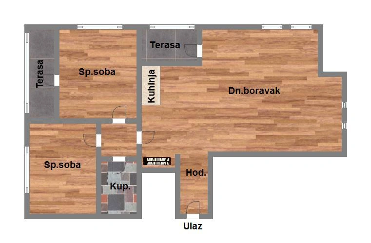 stan na prodaju Petrovaradin, 68m2 580475