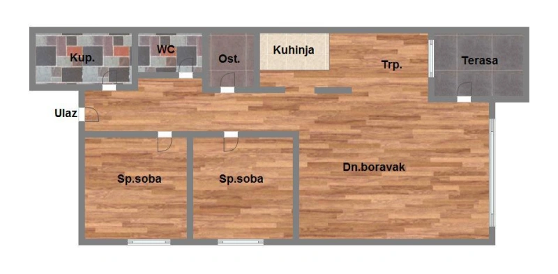 stan na prodaju Novi Sad, 70m2 580661