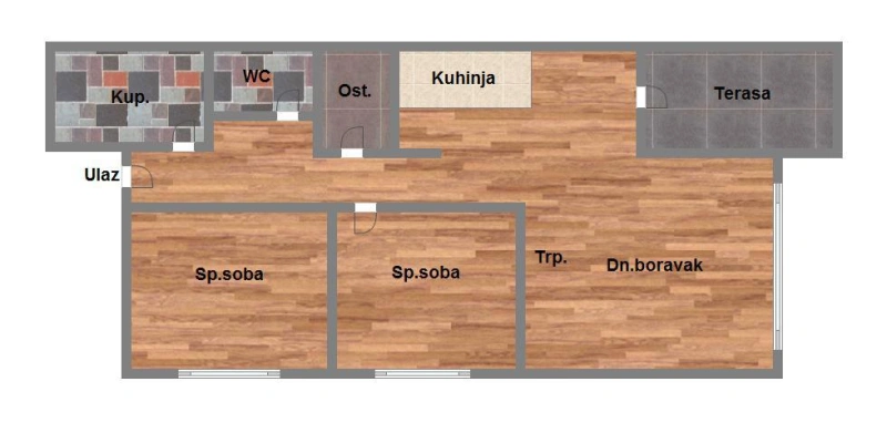 stan na prodaju Novi Sad, 70m2 580663