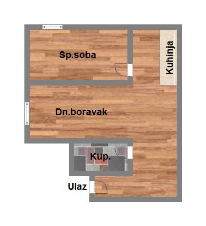 stan na prodaju Novi Sad, 33m2 580824