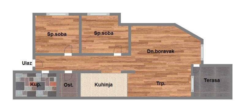 stan na prodaju Novi Sad, 59m2 580879